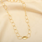 Frida Interlocking Chain Necklace - La Vitá Jewels