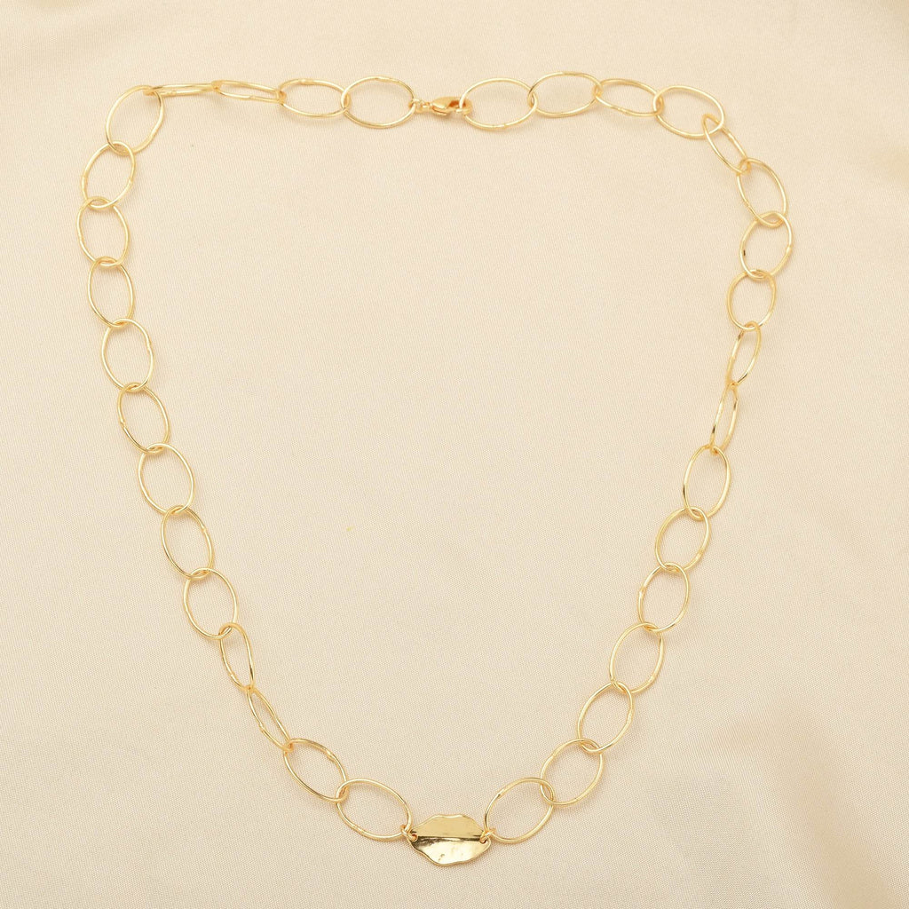 Frida Interlocking Chain Necklace - La Vitá Jewels