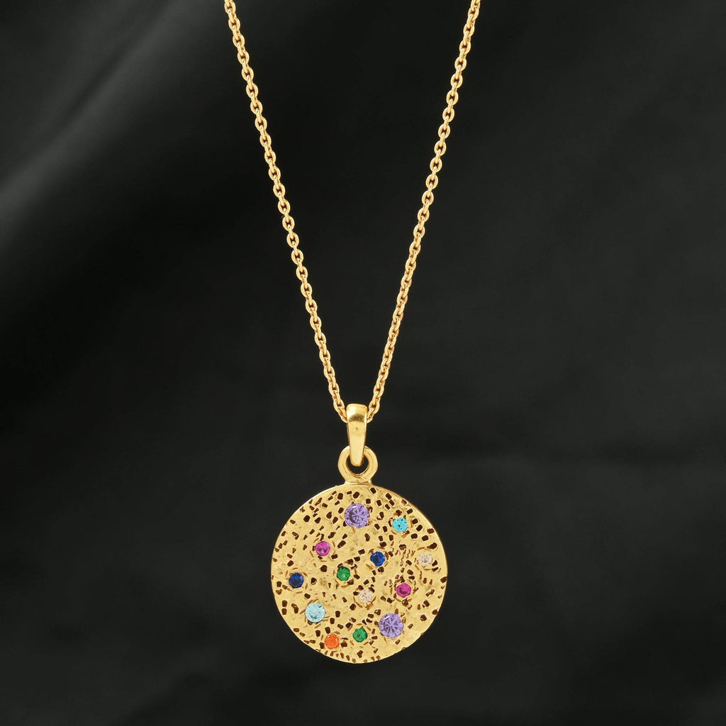 Cosmic Connection Zirconia Necklace - La Vitá Jewels