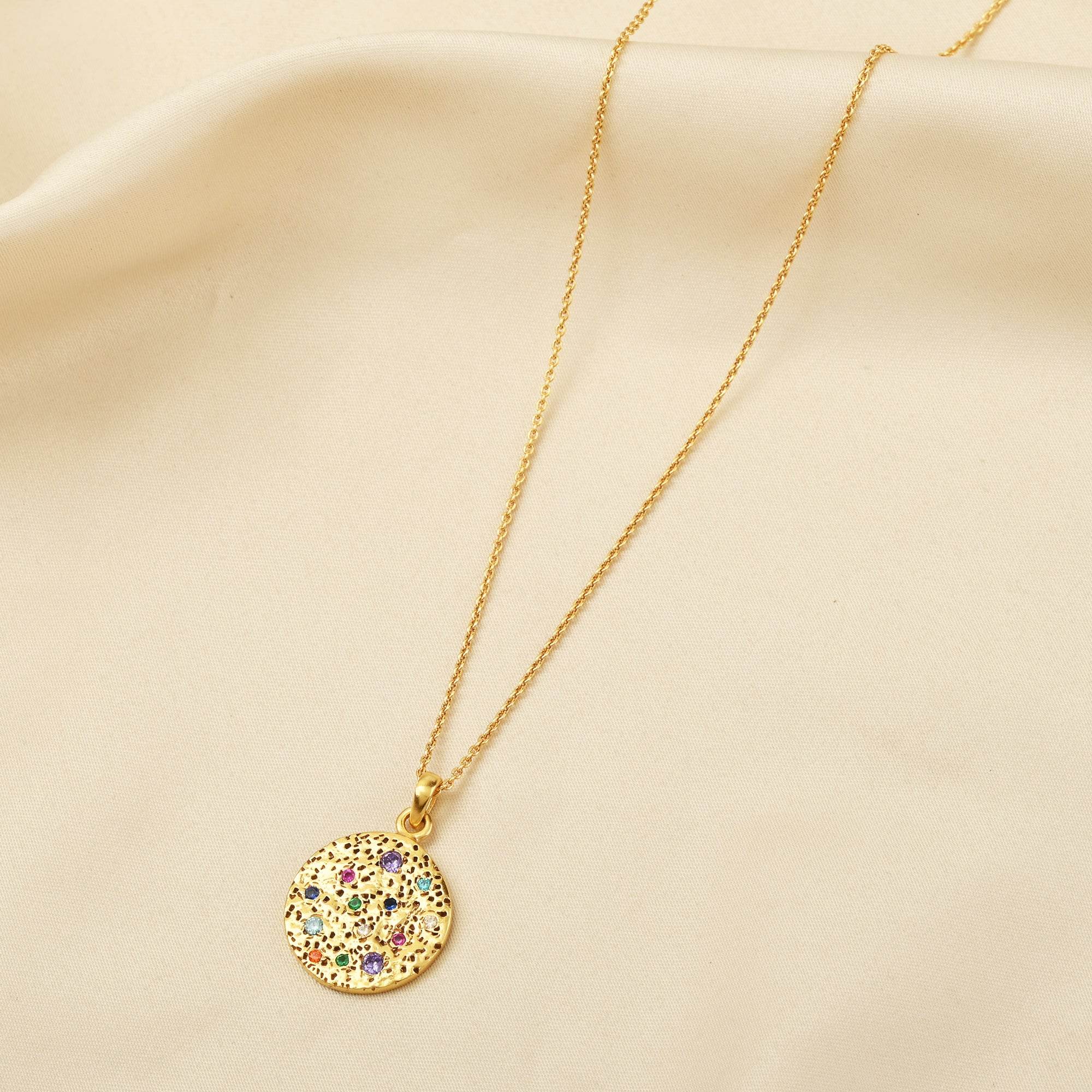 Cosmic Connection Zirconia Necklace - La Vitá Jewels