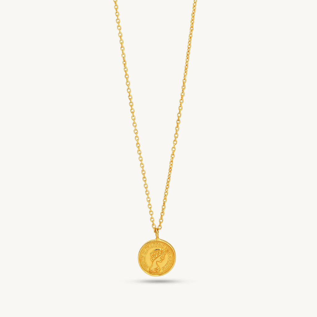 Queen Elizabeth The Second Pendant Necklace - La Vitá Jewels