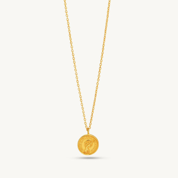 Queen Elizabeth The Second Pendant Necklace - La Vitá Jewels