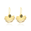 Labradorite Radiant Gemstone Earrings - La Vitá Jewels