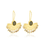 Labradorite Radiant Gemstone Earrings - La Vitá Jewels