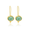 Amazonite Vintage Vibes Earrings - La Vitá Jewels