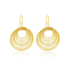 Wire Wrap Dangle Earrings - La Vitá Jewels