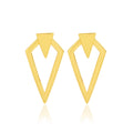 Metal Stud Earrings - La Vitá Jewels