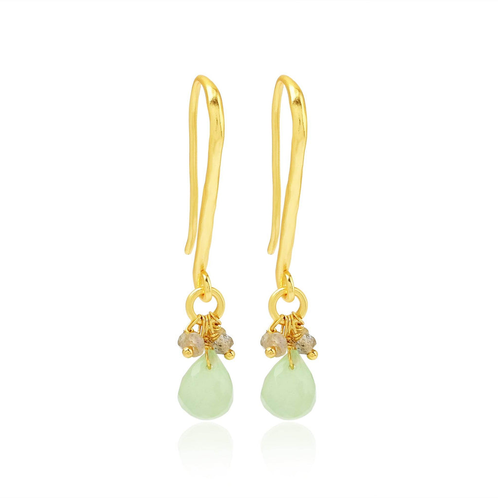 Natural Pearl Drop Earrings - La Vitá Jewels