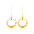 Parnika Textured Earrings - La Vitá Jewels
