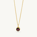 Minimalist Birthstone Necklaces - Sterling Silver