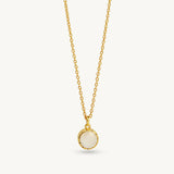 Minimalist Birthstone Necklaces - Sterling Silver
