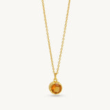 Minimalist Birthstone Necklaces - Sterling Silver
