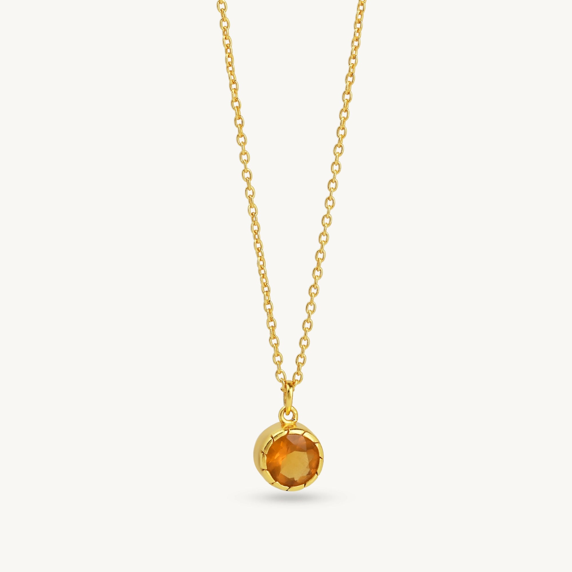 Minimalist Birthstone Necklaces - Sterling Silver