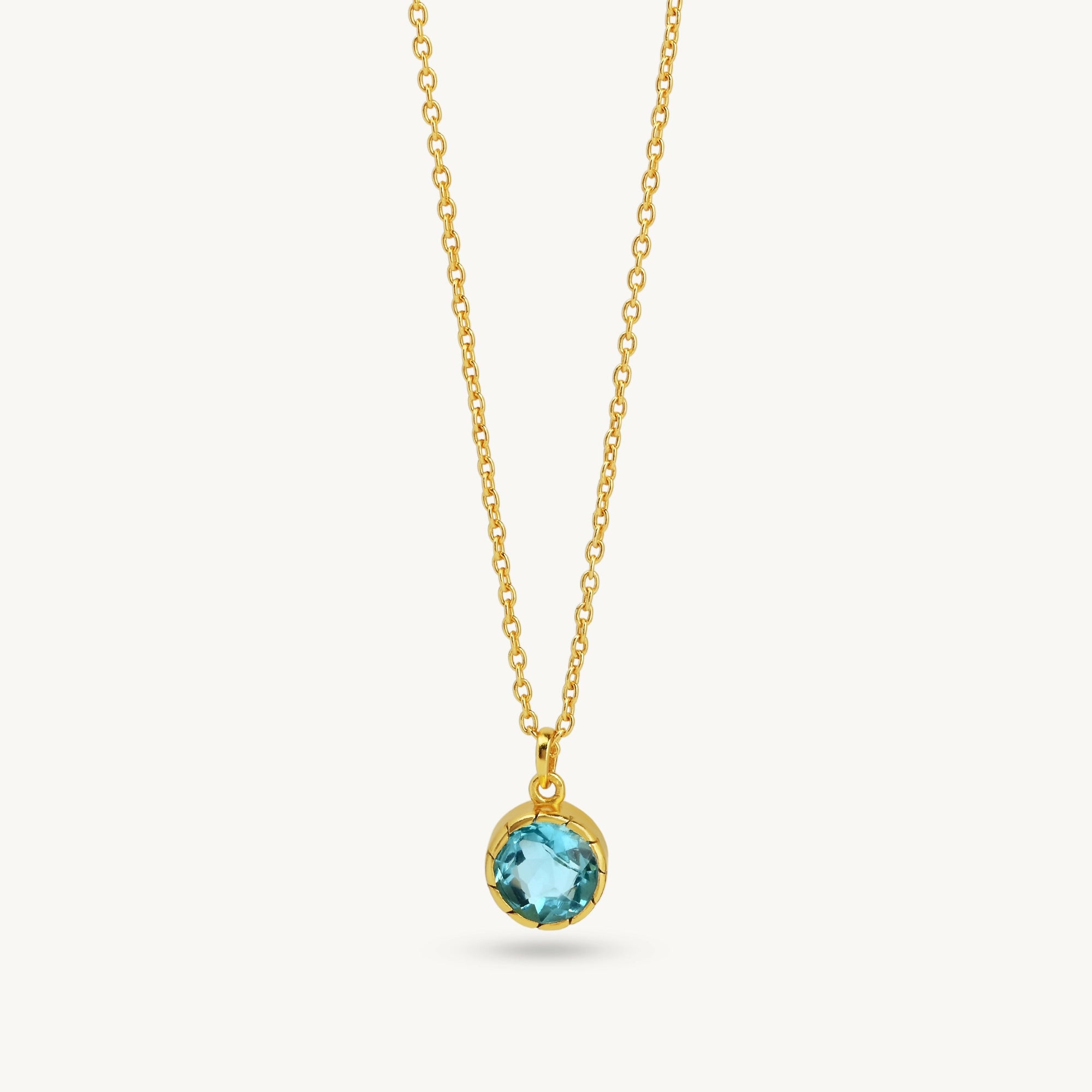 Minimalist Birthstone Necklaces - Sterling Silver