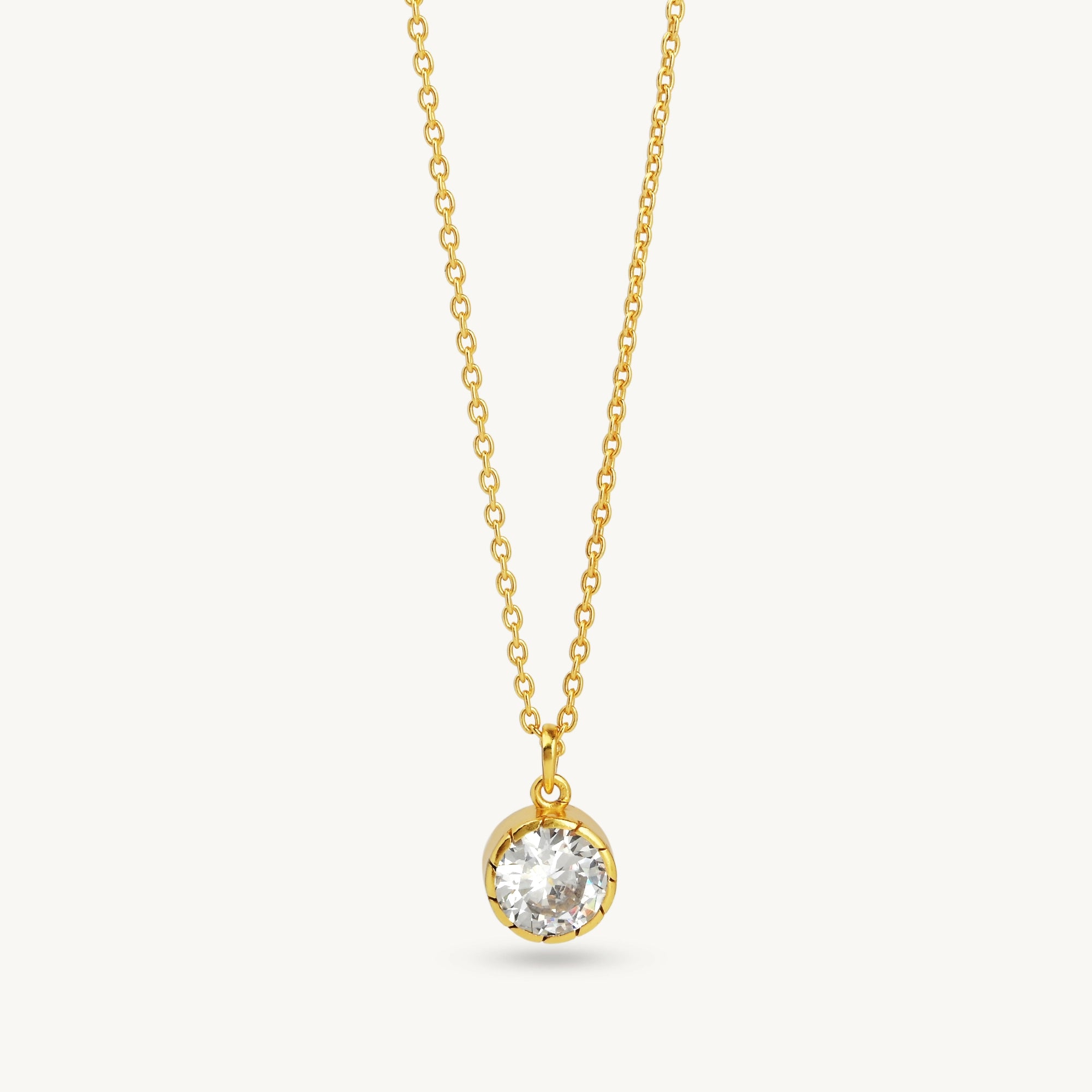 Minimalist Birthstone Necklaces - Sterling Silver