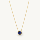 Dainty Birthstone Necklaces - Sterling Silver