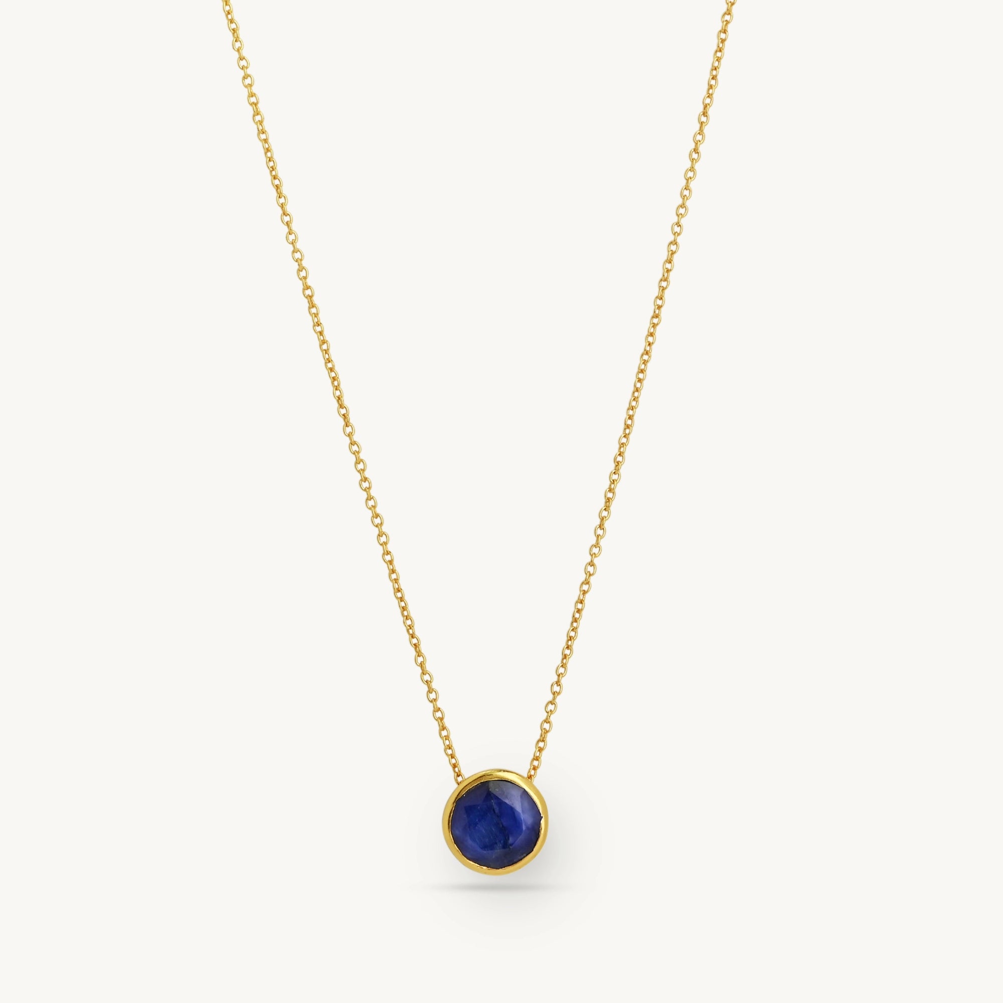 Dainty Birthstone Necklaces - Sterling Silver
