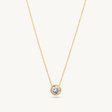 Dainty Birthstone Necklaces - Sterling Silver