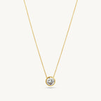 Dainty Birthstone Necklaces - Sterling Silver
