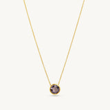 Dainty Birthstone Necklaces - Sterling Silver