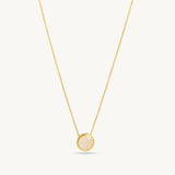 Dainty Birthstone Necklaces - Sterling Silver