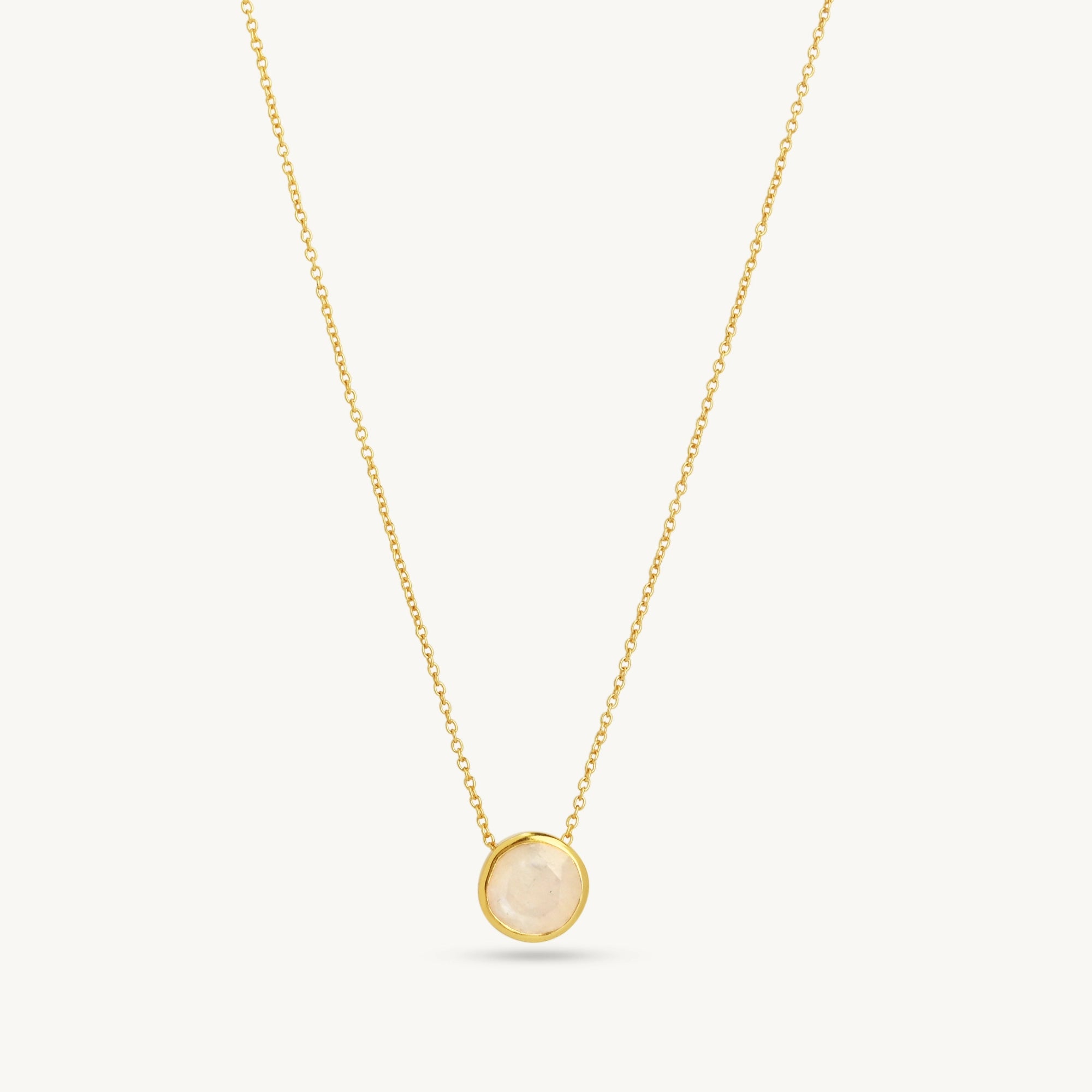 Dainty Birthstone Necklaces - Sterling Silver