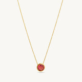 Dainty Birthstone Necklaces - Sterling Silver