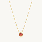 Dainty Birthstone Necklaces - Sterling Silver