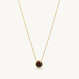 Dainty Birthstone Necklaces - Sterling Silver