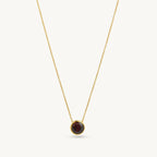 Dainty Birthstone Necklaces - Sterling Silver