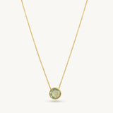 Dainty Birthstone Necklaces - Sterling Silver