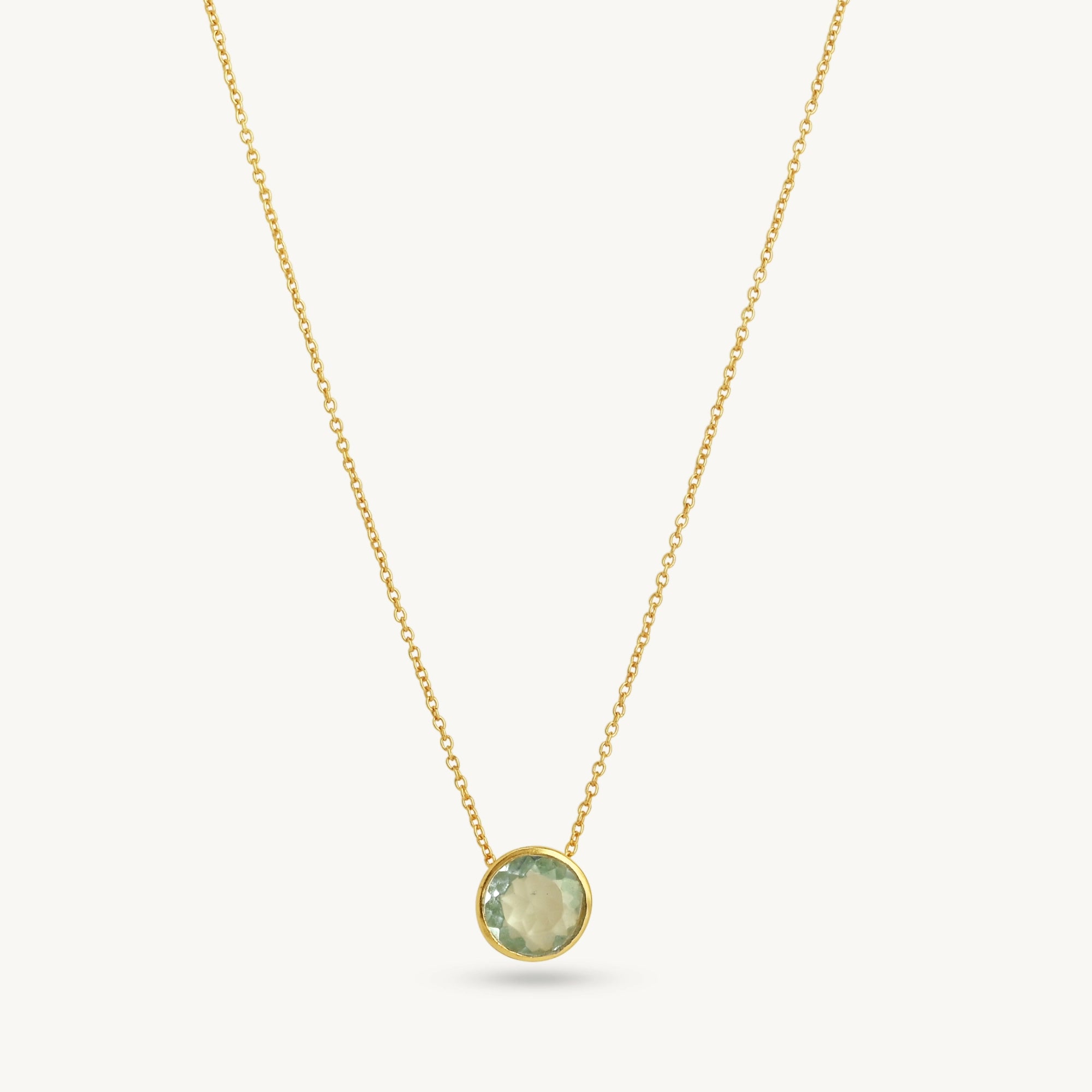 Dainty Birthstone Necklaces - Sterling Silver