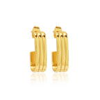 Trio Hoop Earrings - La Vitá Jewels