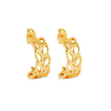 Flora Hoop Earrings