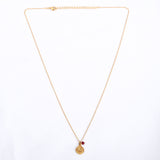 Gold Zodiac Sign Birthstone Necklace