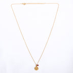 Gold Zodiac Sign Birthstone Necklace
