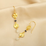 Iolite & Rainbow Gemstone Earrings