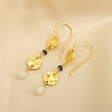 Iolite & Rainbow Gemstone Earrings
