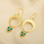 Sterling Silver Turquoise Earrings - La Vitá Jewels