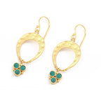 Sterling Silver Turquoise Earrings - La Vitá Jewels