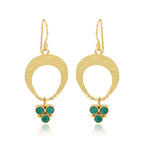 Sterling Silver Turquoise Earrings - La Vitá Jewels