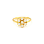 Sterling Silver Polki Stone Statement Rings - La Vitá Jewels