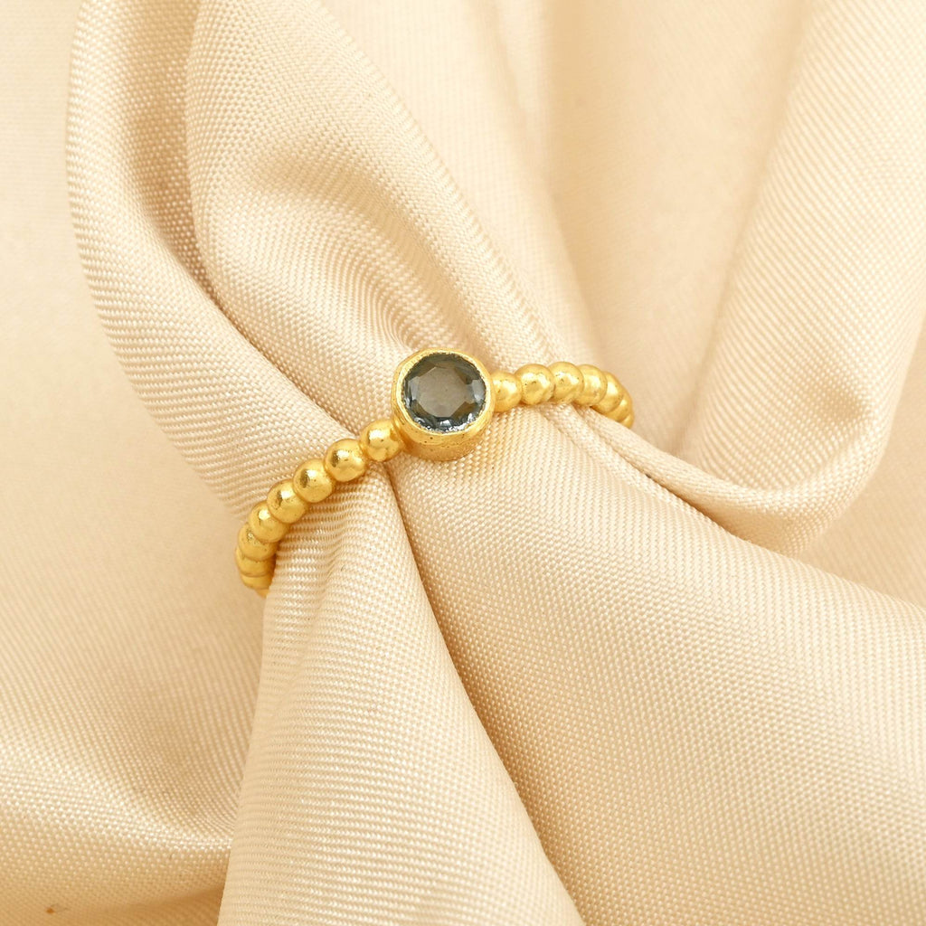 Sterling Silver London Blue Topaz Rings - La Vitá Jewels