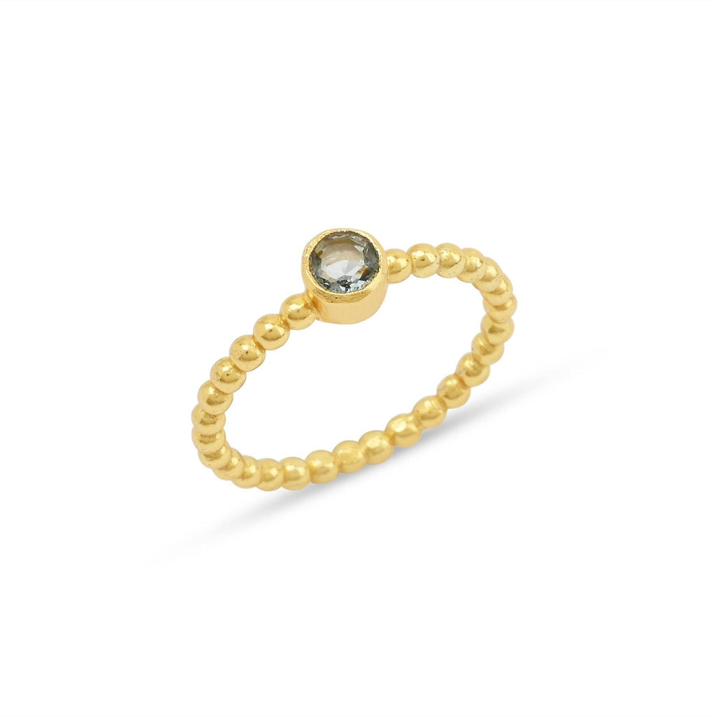 Sterling Silver London Blue Topaz Rings - La Vitá Jewels