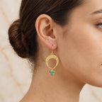 Sterling Silver Turquoise Earrings