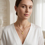 Jessie Disc Zirconia Necklace