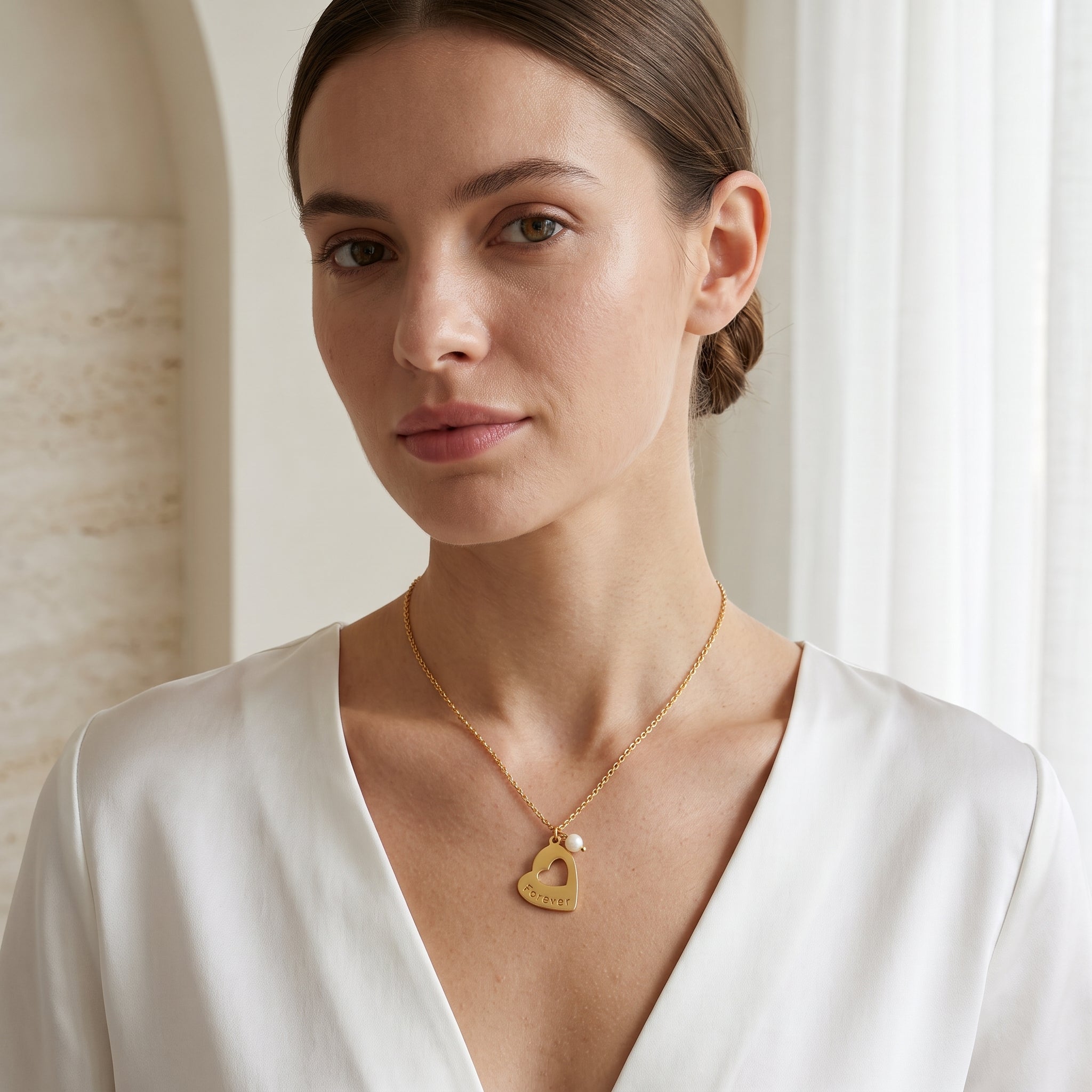 Forever In Love Pearl Necklace