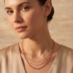 Multi Layered Gemstones Beaded Necklaces