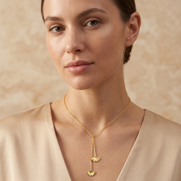 Biloba-Ginkgo Leaf Necklaces
