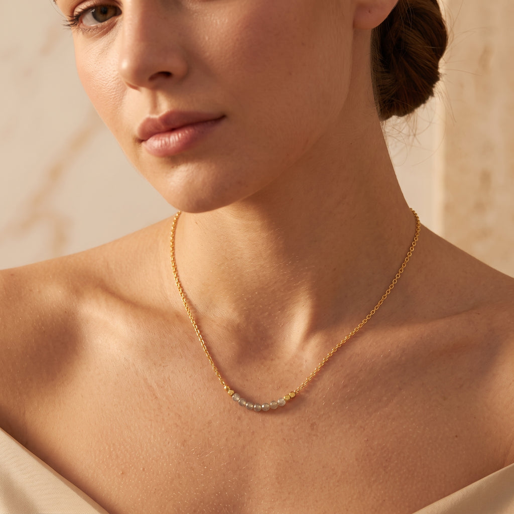 Labradorite Beads Necklaces